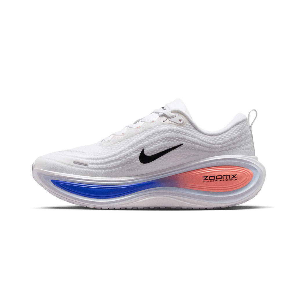 NIKE MEN VOMERO PLUS - WHITE/BLACK/ATOMICPINK/RACERBLUE