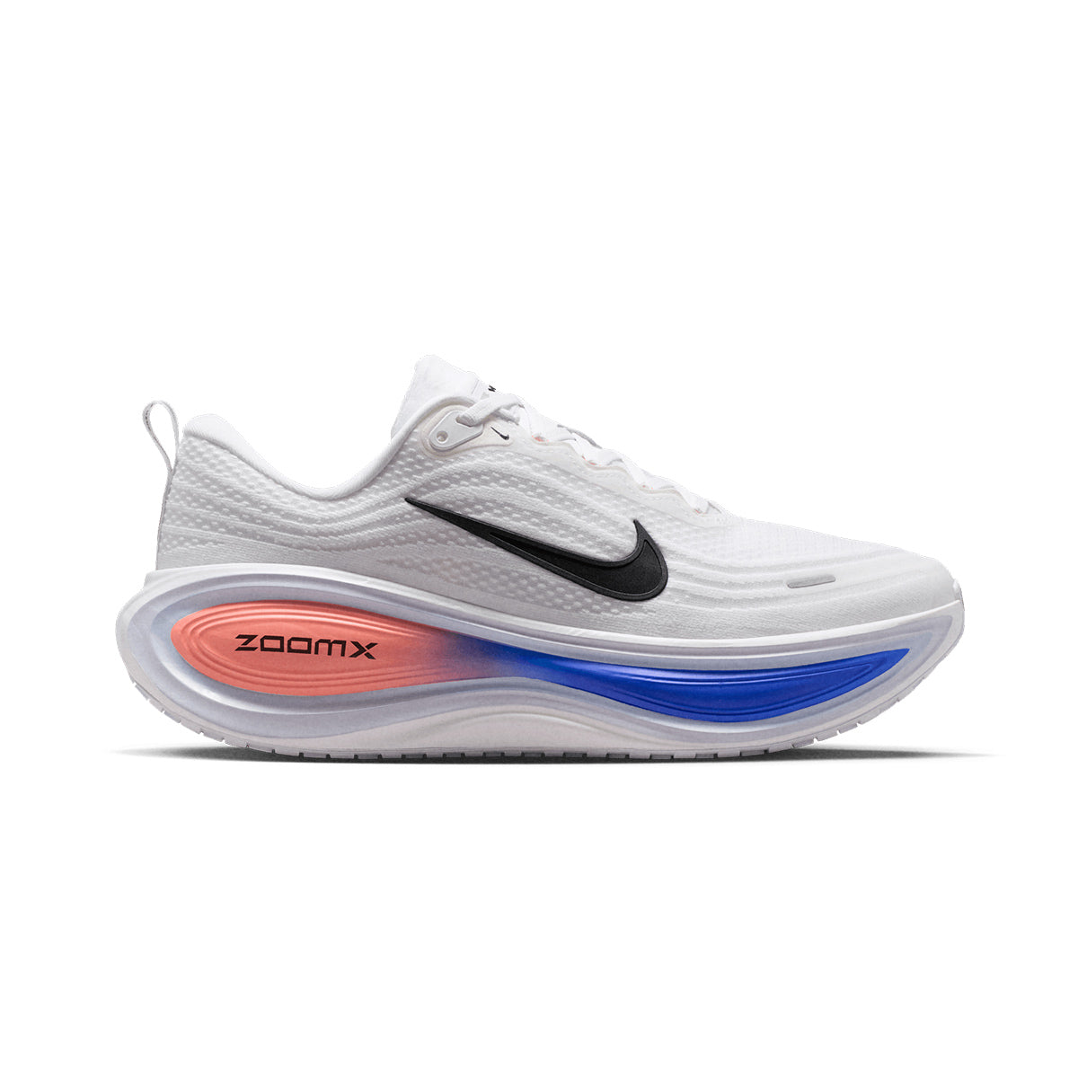 NIKE MEN VOMERO PLUS - WHITE/BLACK/ATOMICPINK/RACERBLUE
