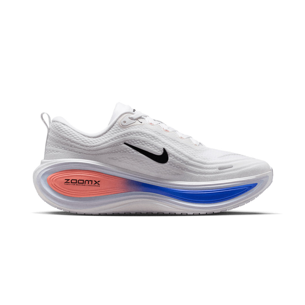 NIKE MEN VOMERO PLUS - WHITE/BLACK/ATOMICPINK/RACERBLUE