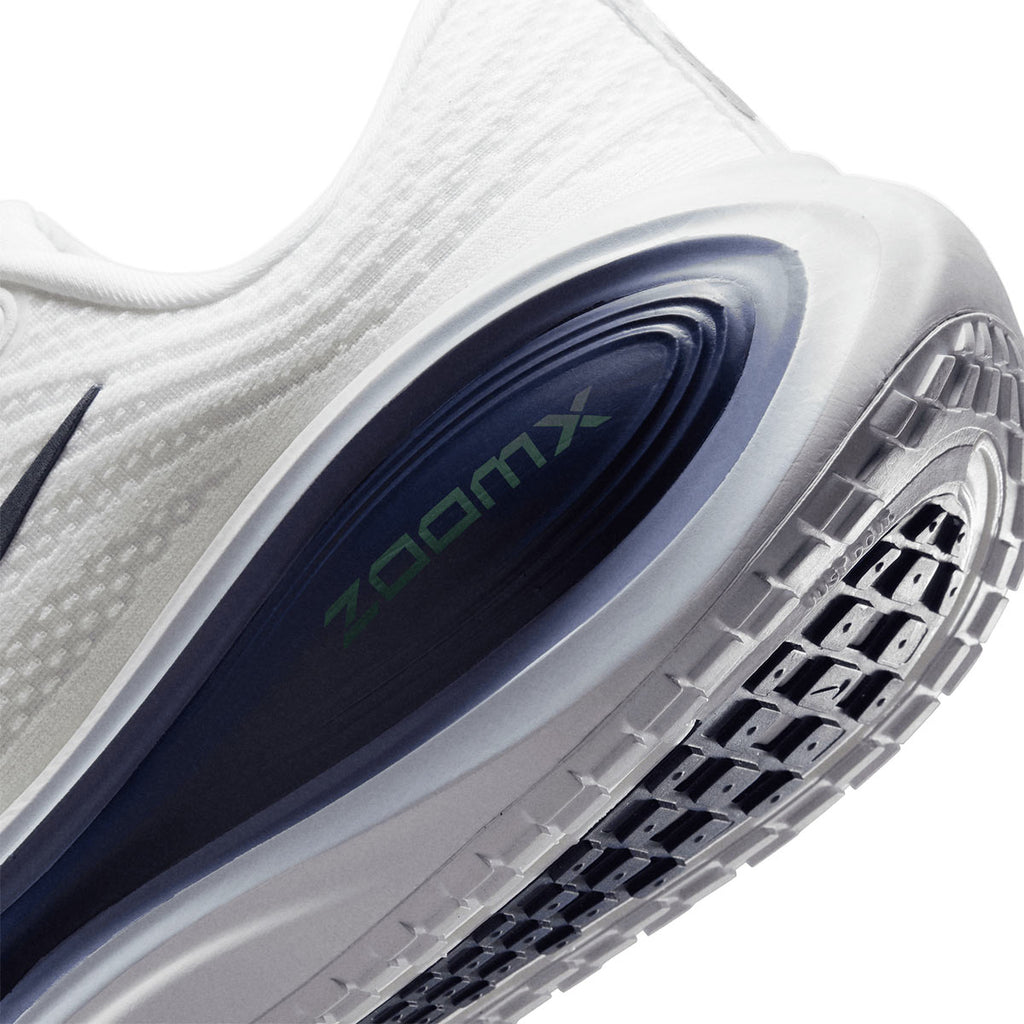 NIKE MEN VOMERO PLUS - WHITE/MIDNIGHTNAVY/GREENSPARK