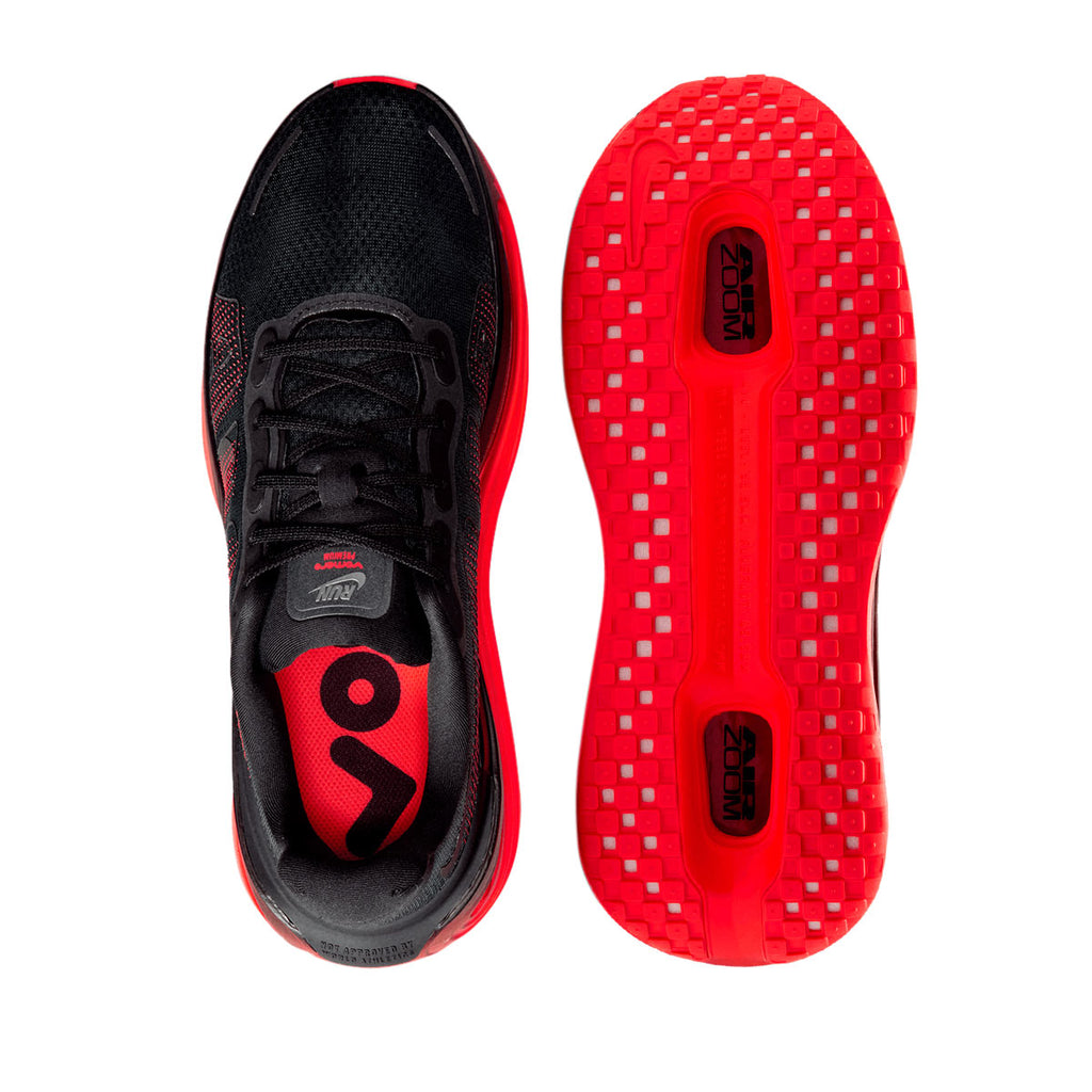 NIKE MEN VOMERO PREMIUM - BLACK/BLACK/BRIGHTCRIMSON
