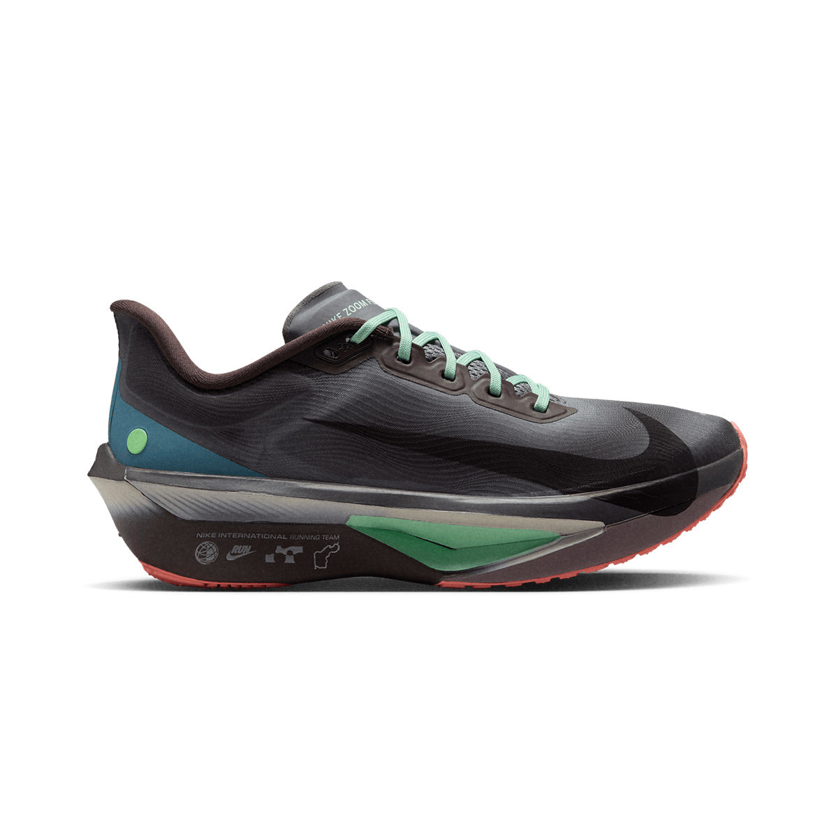 NIKE MEN ZOOM FLY 6 - BAROQUEBROWN/BLACK/SMOKEGREY/IRONSTONE