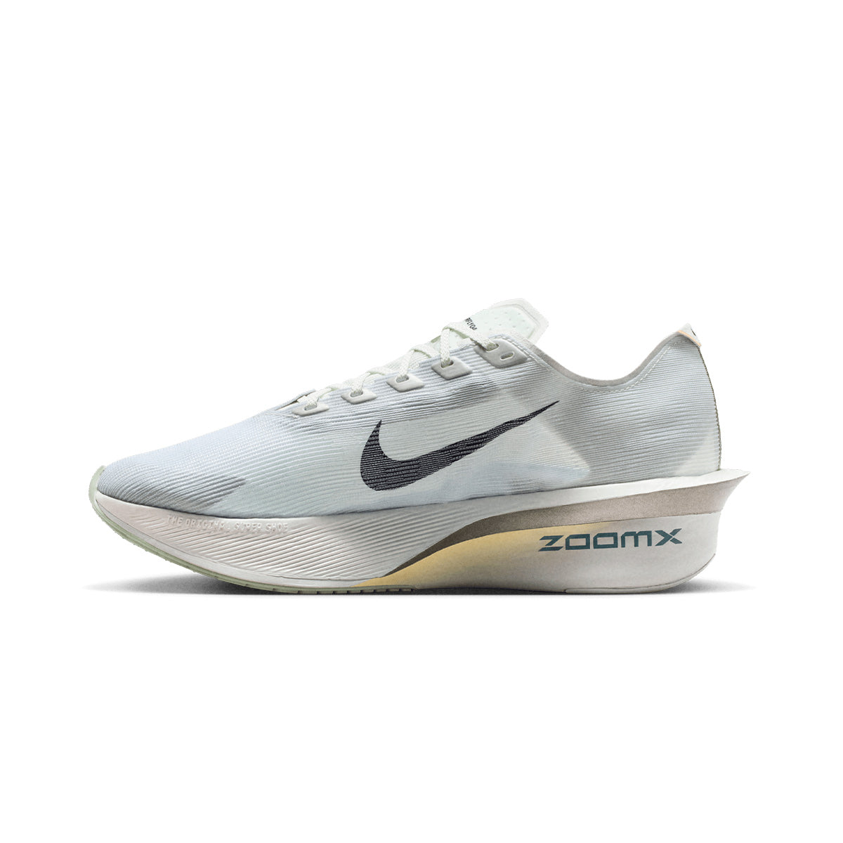 NIKE MEN ZOOMX VAPORFLY NEXT% 4 - SPRUCEAURA/DARKOBSIDIAN/GREYFOG