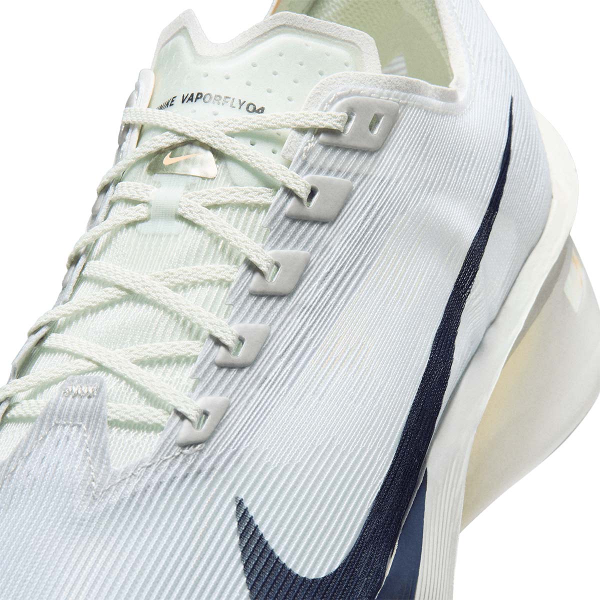 NIKE MEN ZOOMX VAPORFLY NEXT% 4 - SPRUCEAURA/DARKOBSIDIAN/GREYFOG