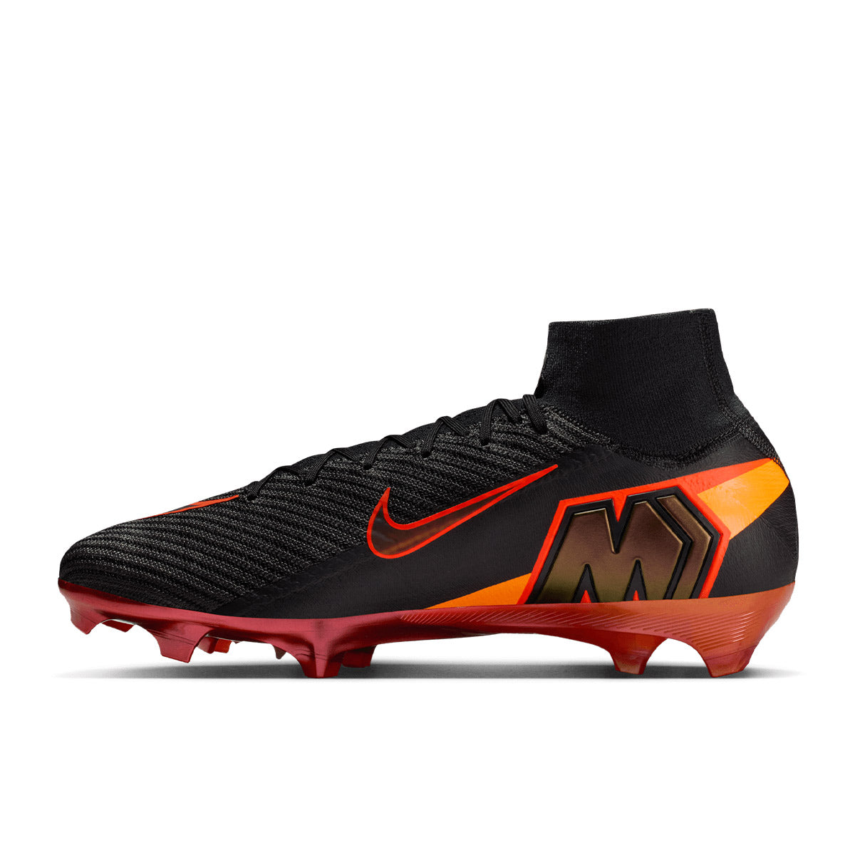 NIKE MERCURIAL SUPERFLY 10 ELITE LV8 FG - BLACK/HYPER CRIMSON