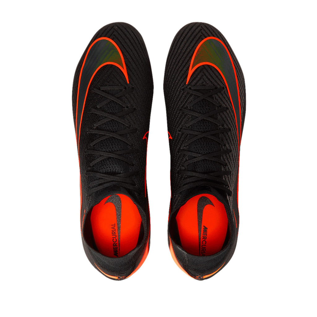 NIKE MERCURIAL SUPERFLY 10 ELITE LV8 FG - BLACK/HYPER CRIMSON