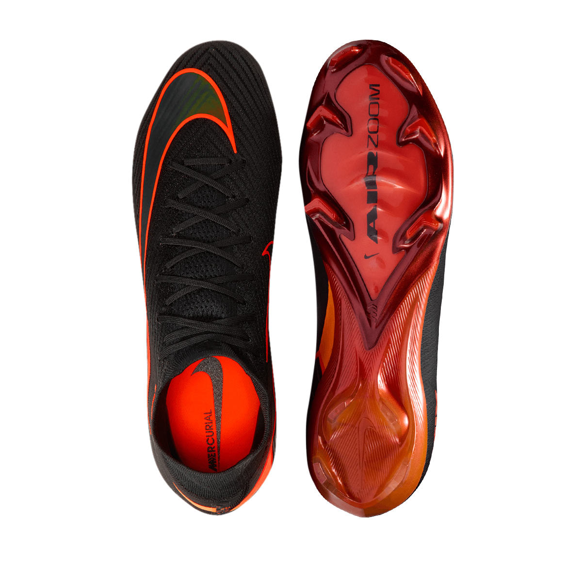 NIKE MERCURIAL SUPERFLY 10 ELITE LV8 FG - BLACK/HYPER CRIMSON