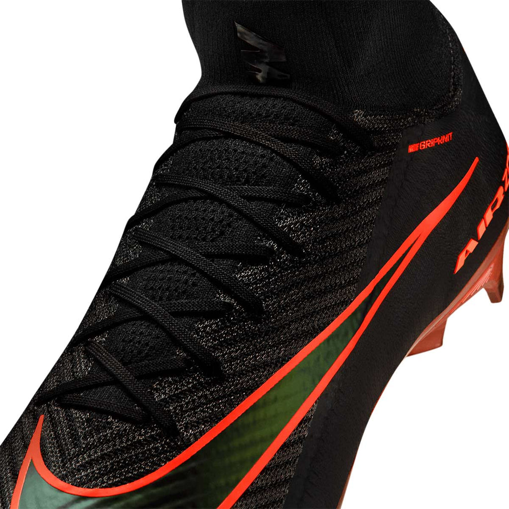 NIKE MERCURIAL SUPERFLY 10 ELITE LV8 FG - BLACK/HYPER CRIMSON