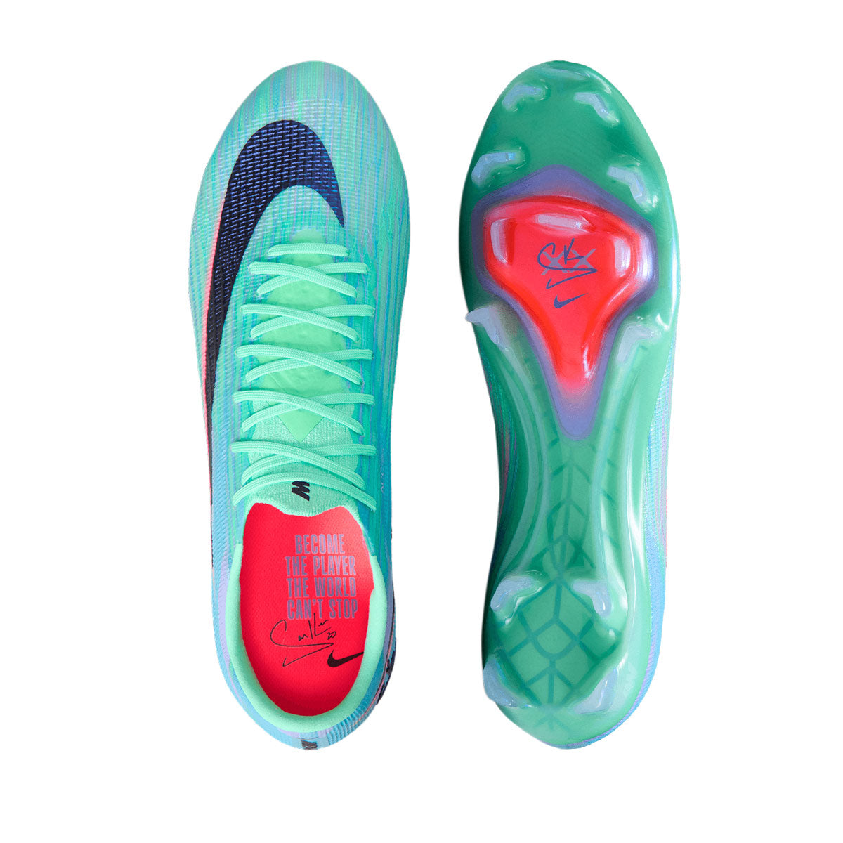 NIKE MERCURIAL SUPERFLY 11 ELITE SAM KERR FG - GREEN GLOW/BLACK