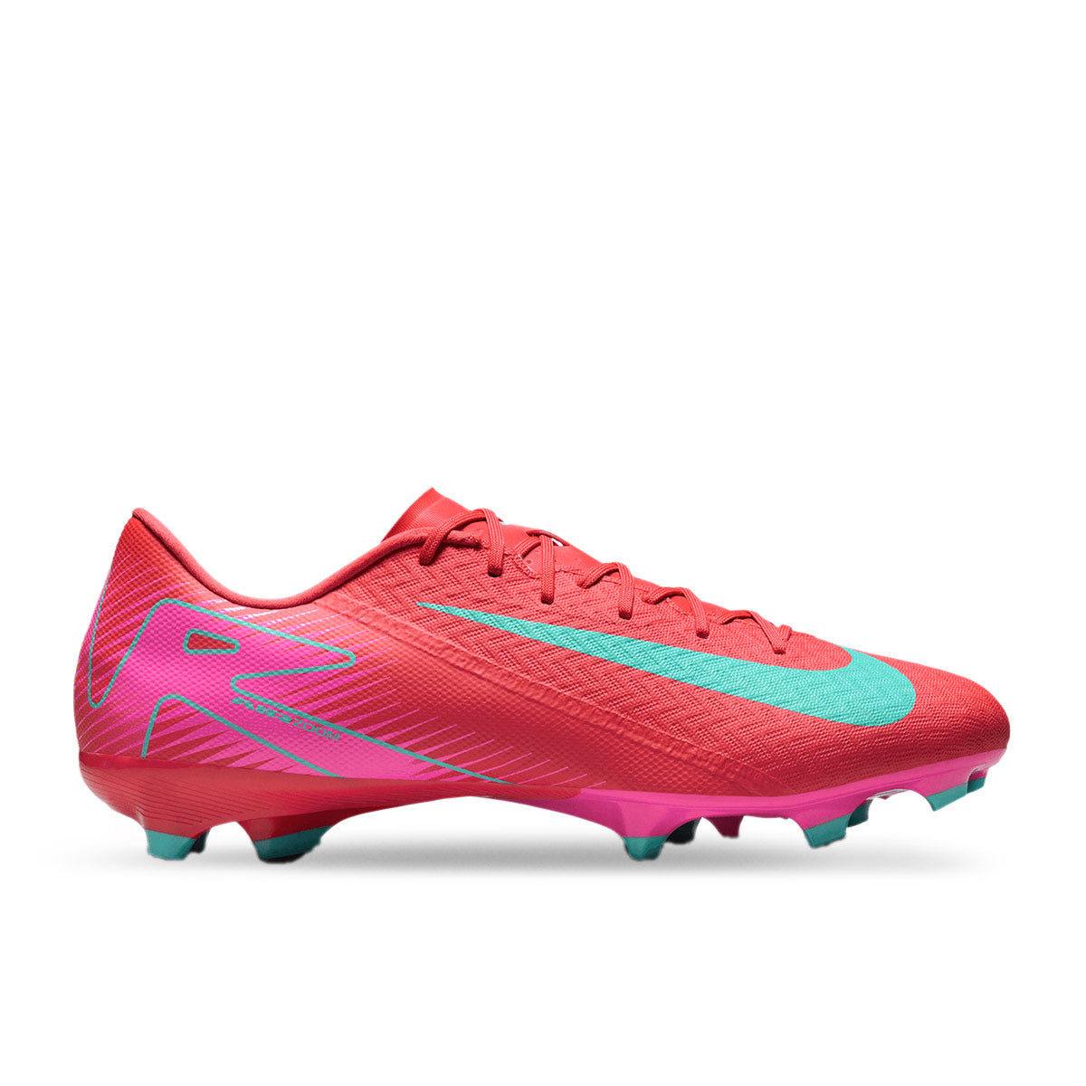 NIKE MERCURIAL VAPOR 16 ACADEMY FG/MG - EMBER GLOW/AURORA GREEN