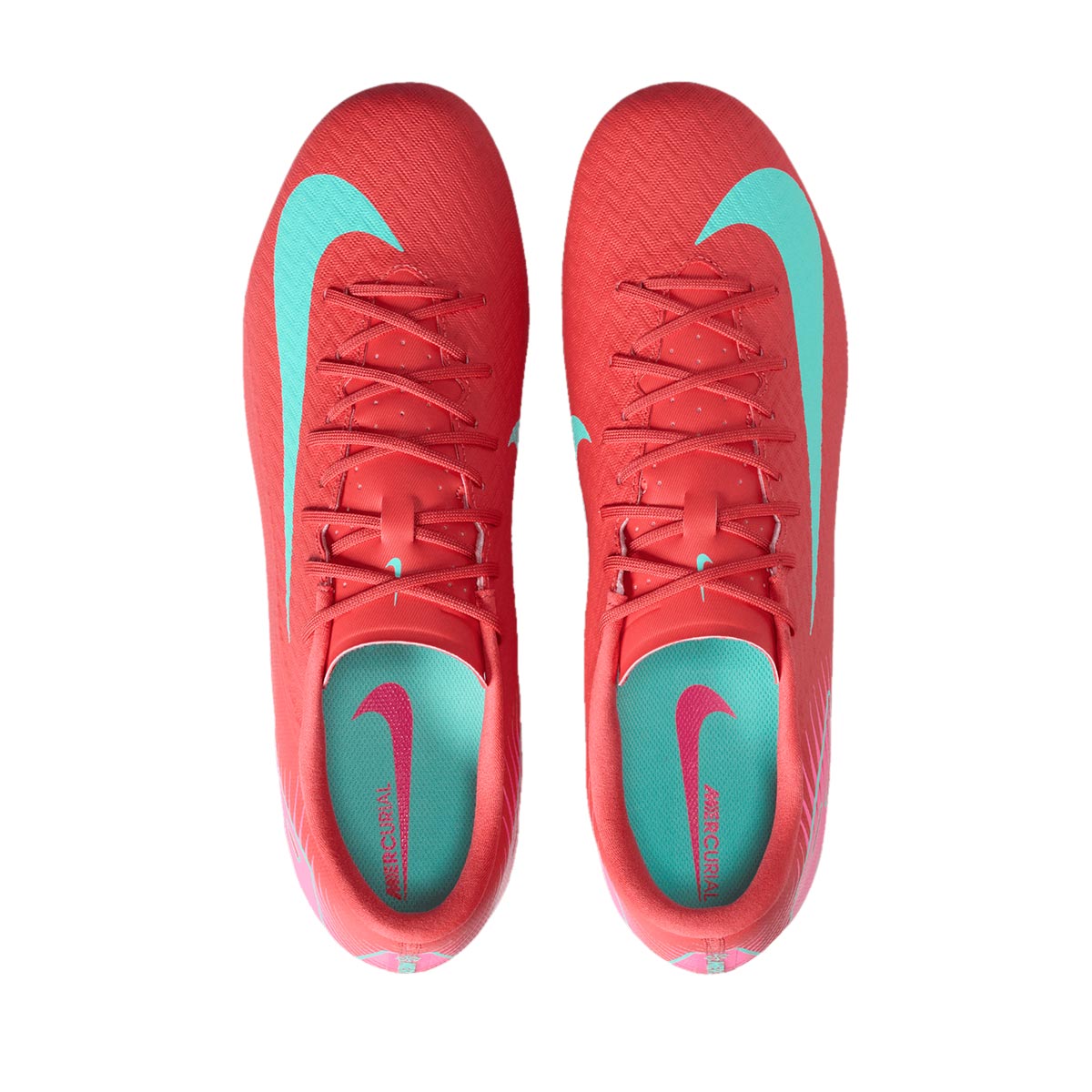 NIKE MERCURIAL VAPOR 16 ACADEMY FG/MG - EMBER GLOW/AURORA GREEN