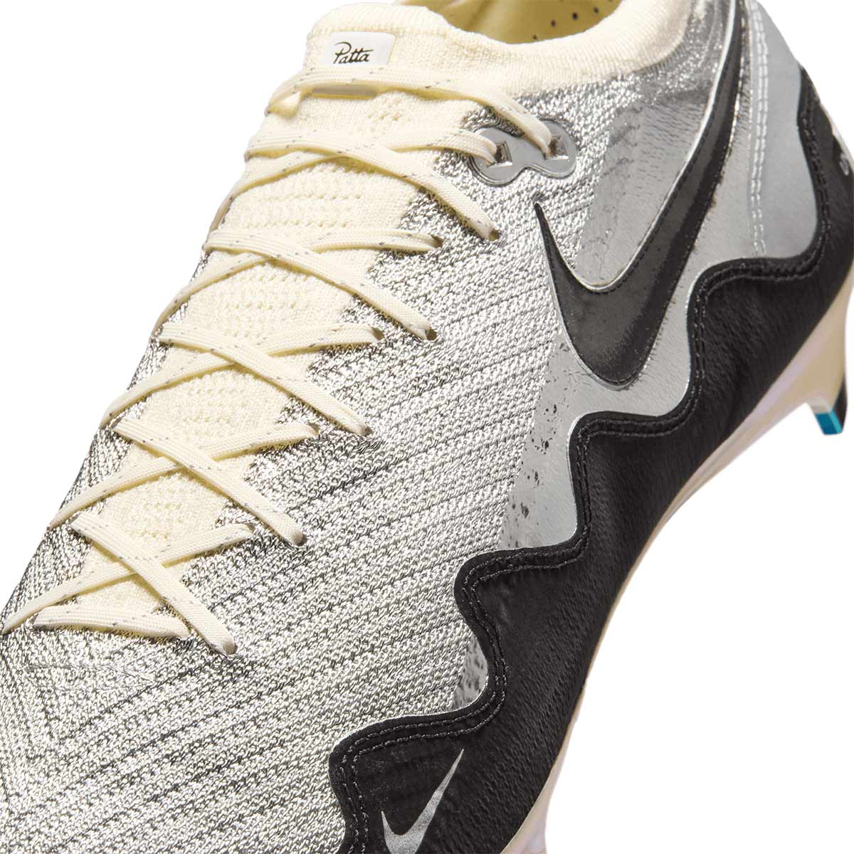 NIKE MERCURIAL VAPOR 16 ELITE X PATTA SE FG - CHROME/BLACK/WHITE
