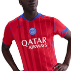 NIKE PARIS SAINT GERMAIN 2025/2026 THIRD REPLICA JERSEY - GLOBAL RED/SPORT RED/HYPER ROYAL