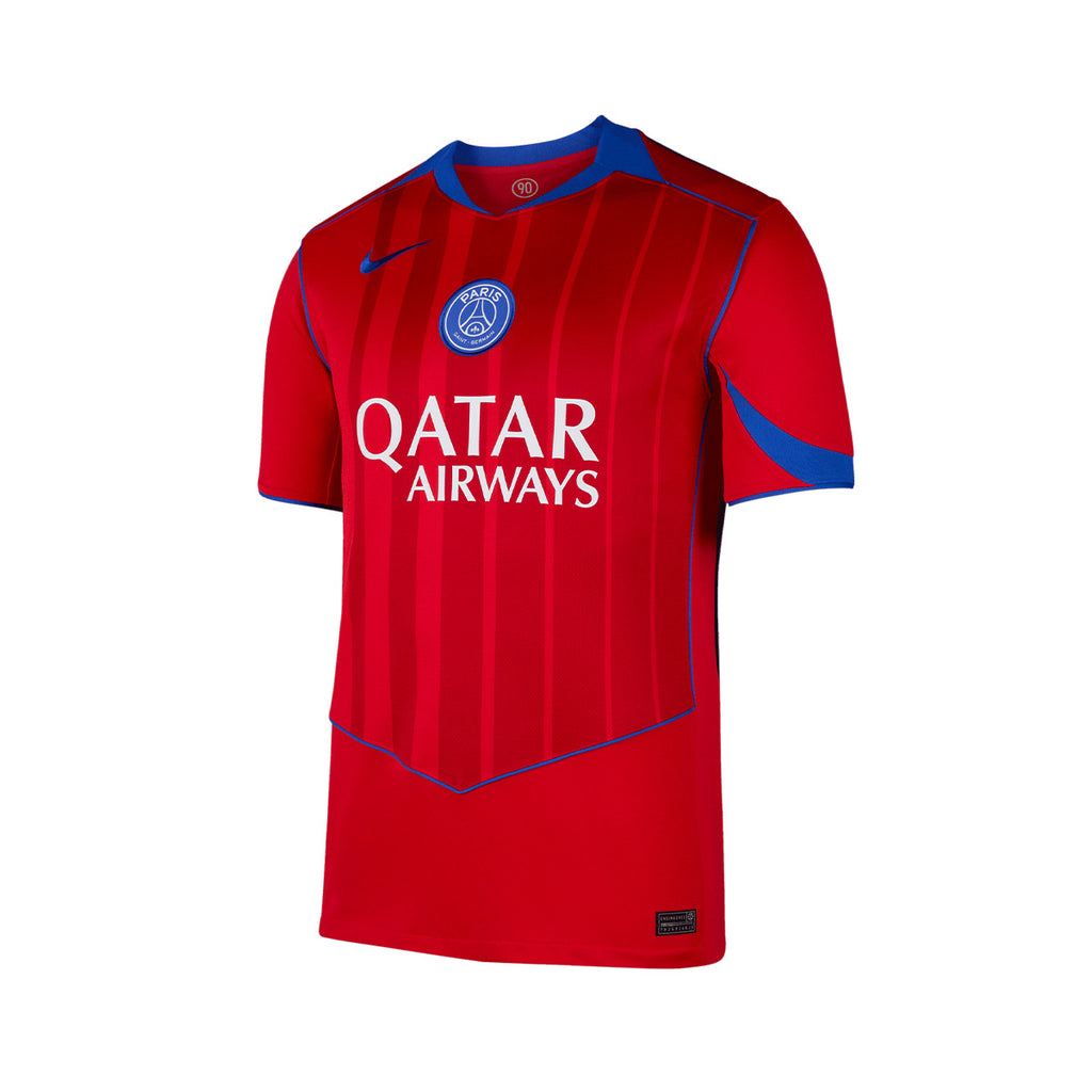 NIKE PARIS SAINT GERMAIN 2025/2026 THIRD REPLICA JERSEY - GLOBAL RED/SPORT RED/HYPER ROYAL