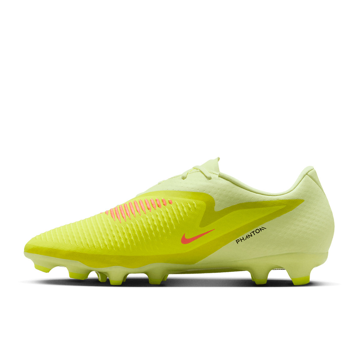 NIKE PHANTOM 6 LOW ACADEMY FG/MG - HYPER CRIMSON/BLACK/LIMELIGHT