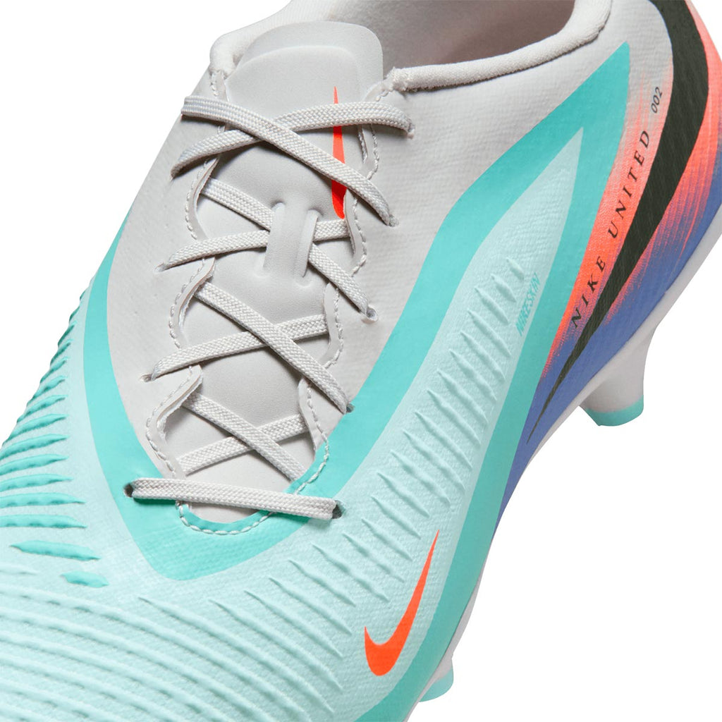 NIKE PHANTOM 6 LOW ACADEMY NU2 FG/MG - PISTACHIO FROST/HYPER ORANGE