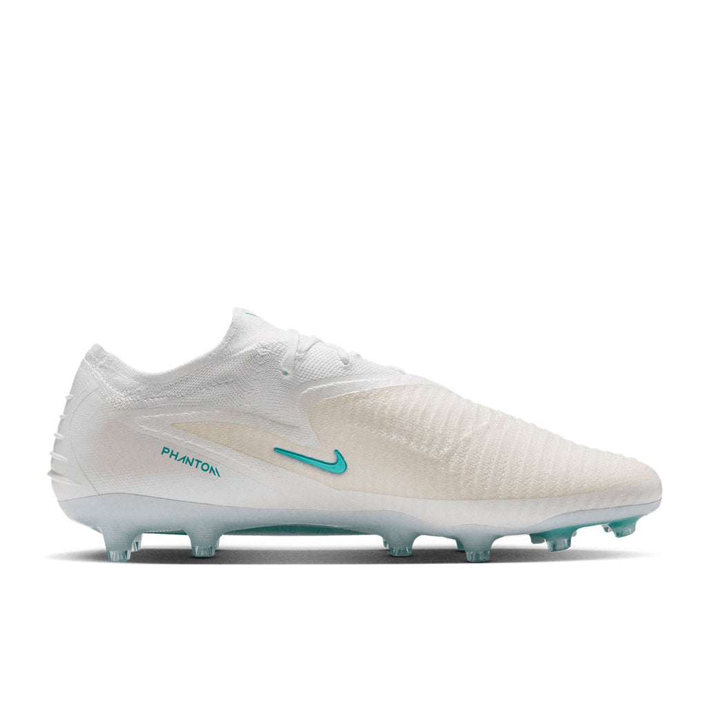 NIKE PHANTOM 6 LOW ELITE AG PRO - WHITE/DUSTY CACTUS/WHITE