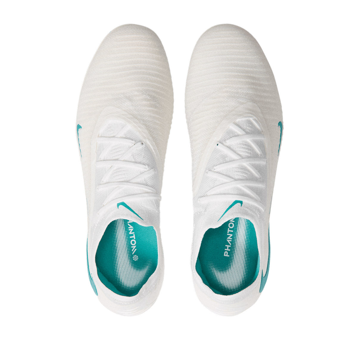 NIKE PHANTOM 6 LOW ELITE AG PRO - WHITE/DUSTY CACTUS/WHITE