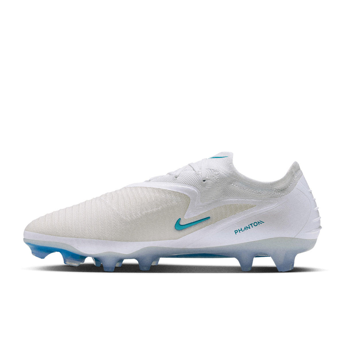 NIKE PHANTOM 6 LOW ELITE FG - WHITE/DUSTY CACTUS/WHITE