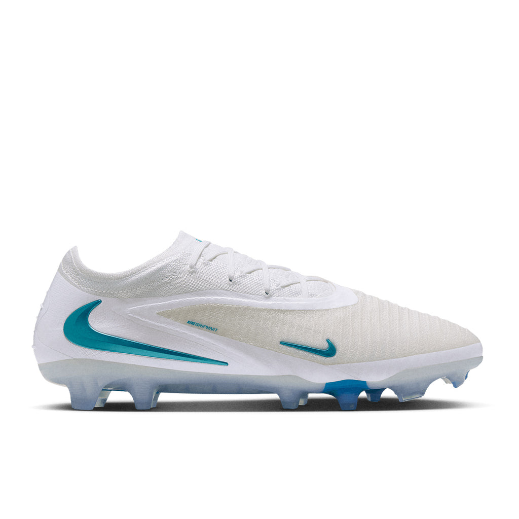 NIKE PHANTOM 6 LOW ELITE FG - WHITE/DUSTY CACTUS/WHITE