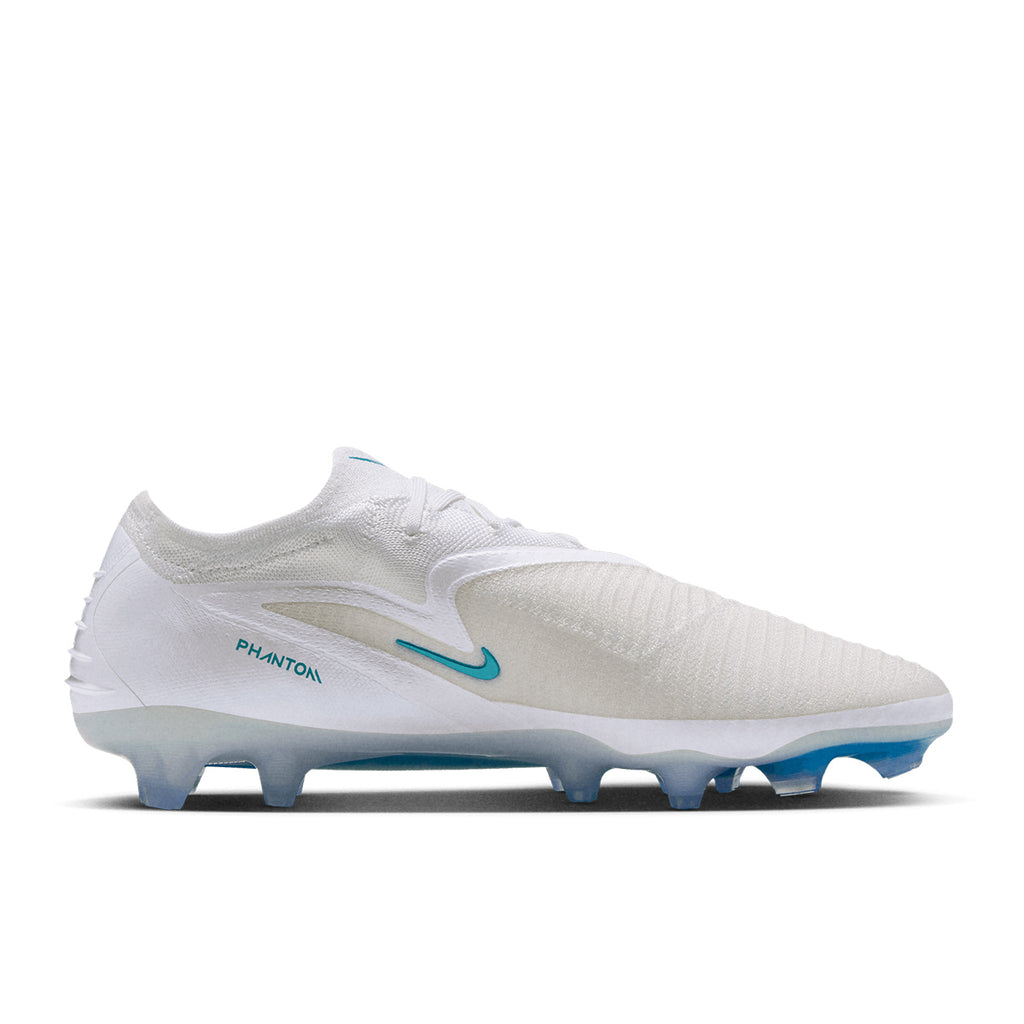 NIKE PHANTOM 6 LOW ELITE FG - WHITE/DUSTY CACTUS/WHITE