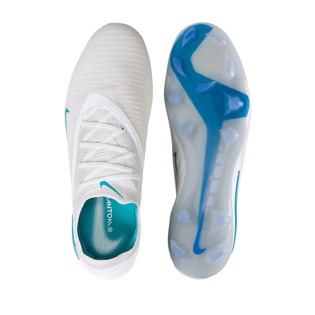 NIKE PHANTOM 6 LOW ELITE FG - WHITE/DUSTY CACTUS/WHITE