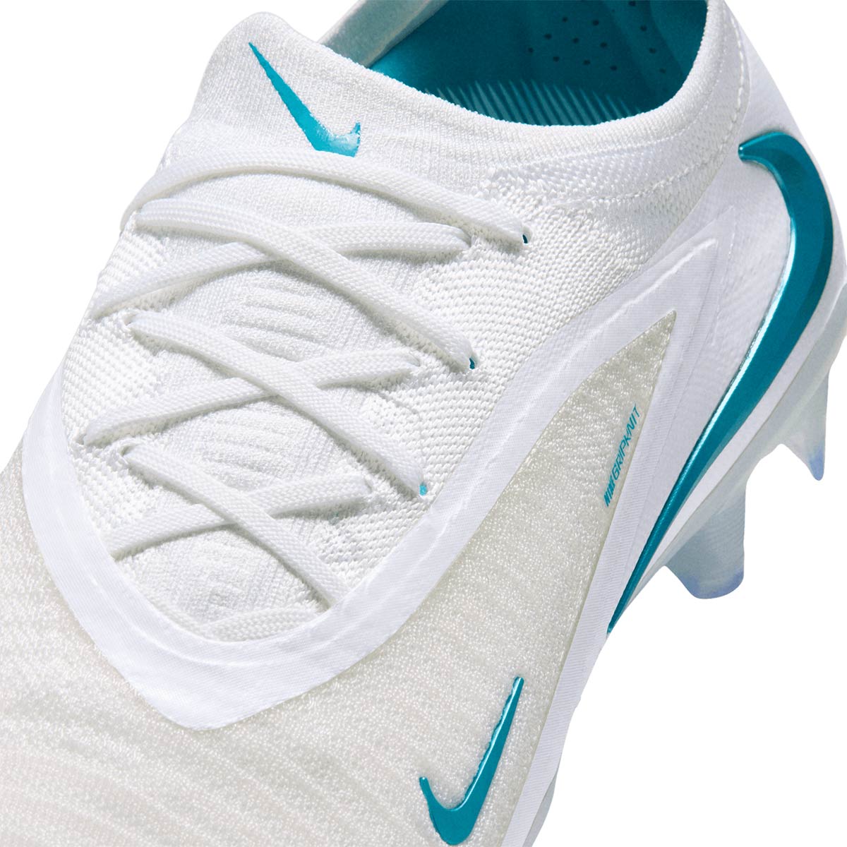 NIKE PHANTOM 6 LOW ELITE FG - WHITE/DUSTY CACTUS/WHITE