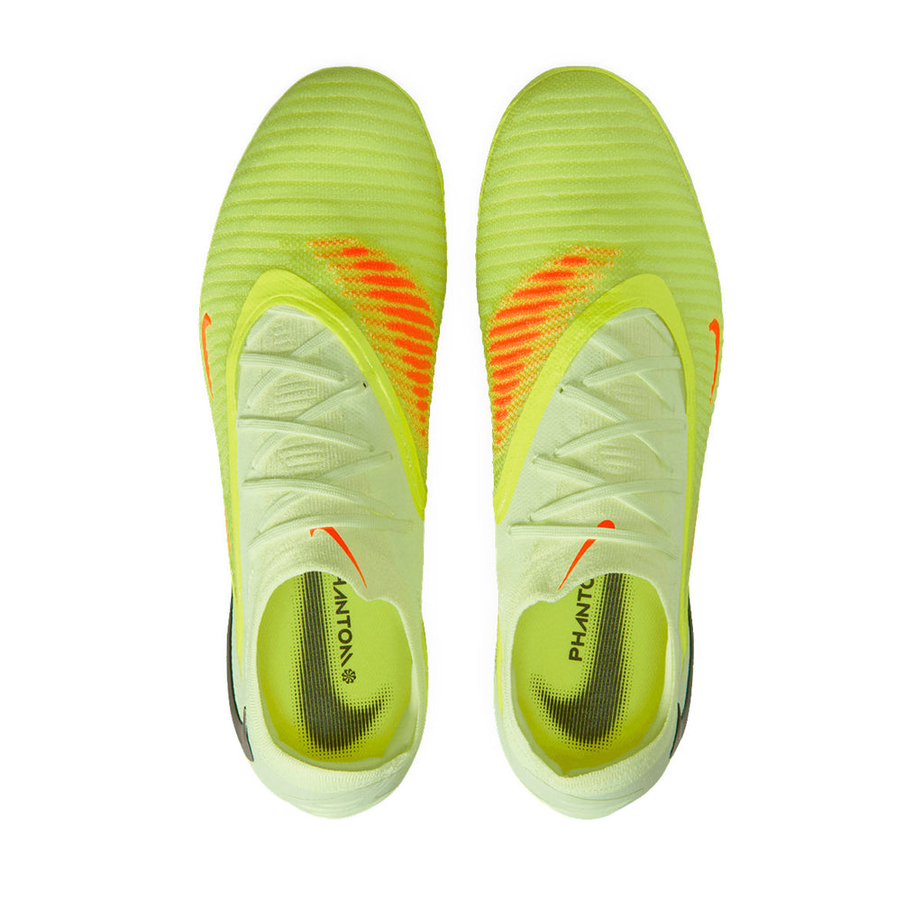 NIKE PHANTOM 6 LOW ELITE FG - HYPER CRIMSON/BLACK/LIMELIGHT