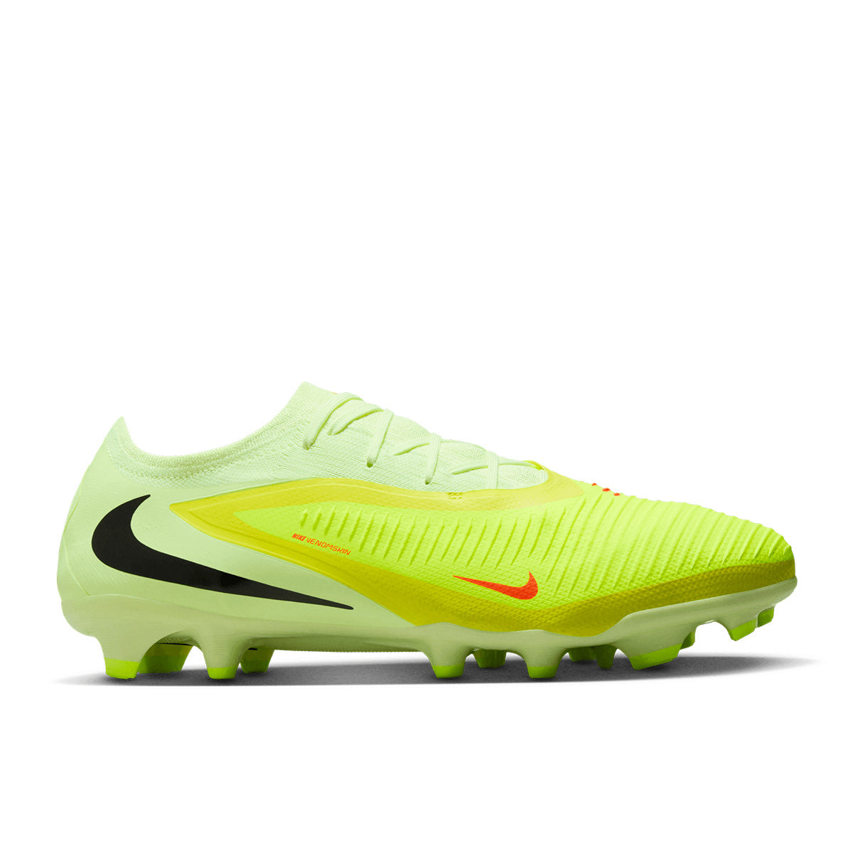NIKE PHANTOM 6 LOW PRO FG - HYPER CRIMSON/BLACK/LIMELIGHT