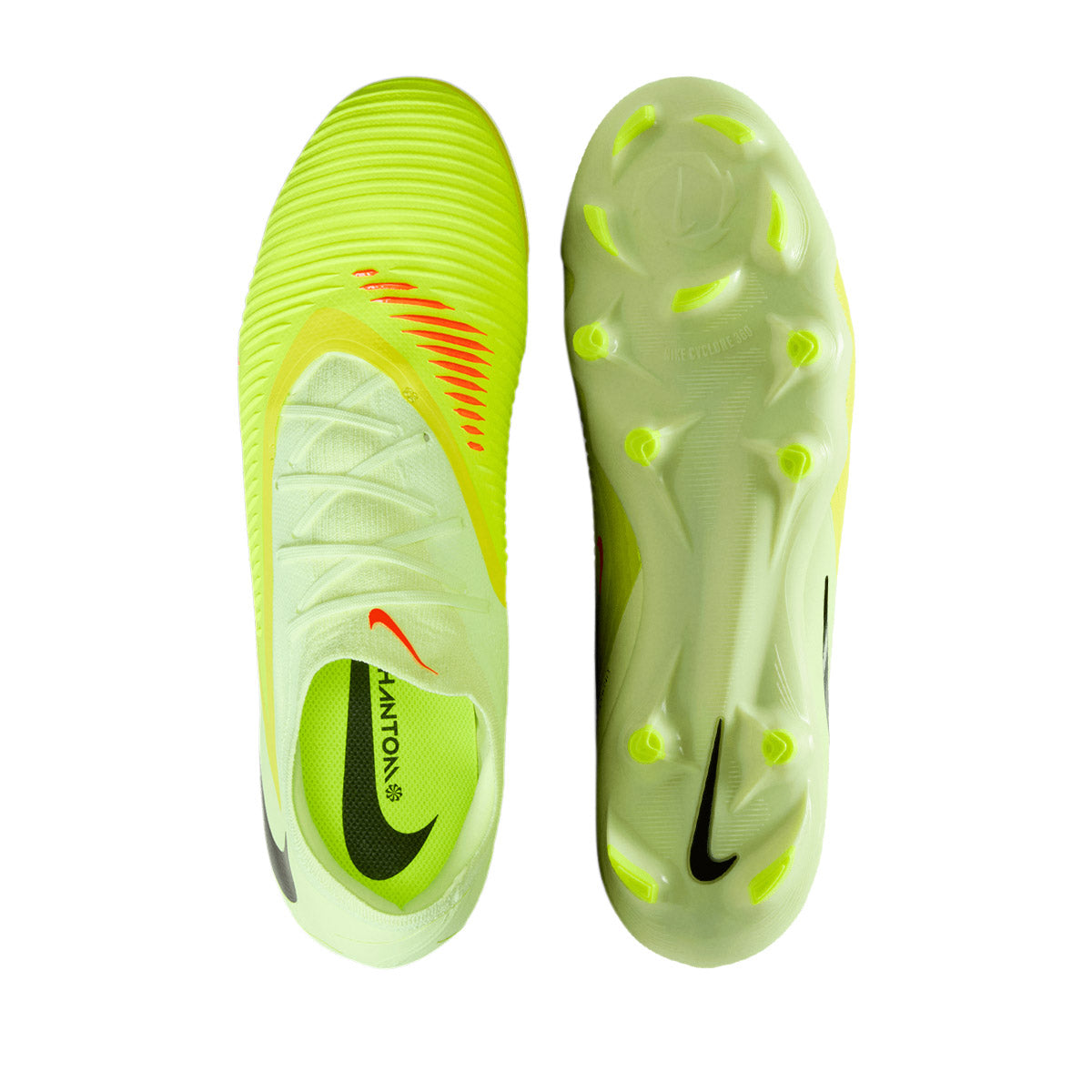 NIKE PHANTOM 6 LOW PRO FG - HYPER CRIMSON/BLACK/LIMELIGHT