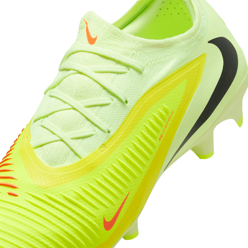 NIKE PHANTOM 6 LOW PRO FG - HYPER CRIMSON/BLACK/LIMELIGHT