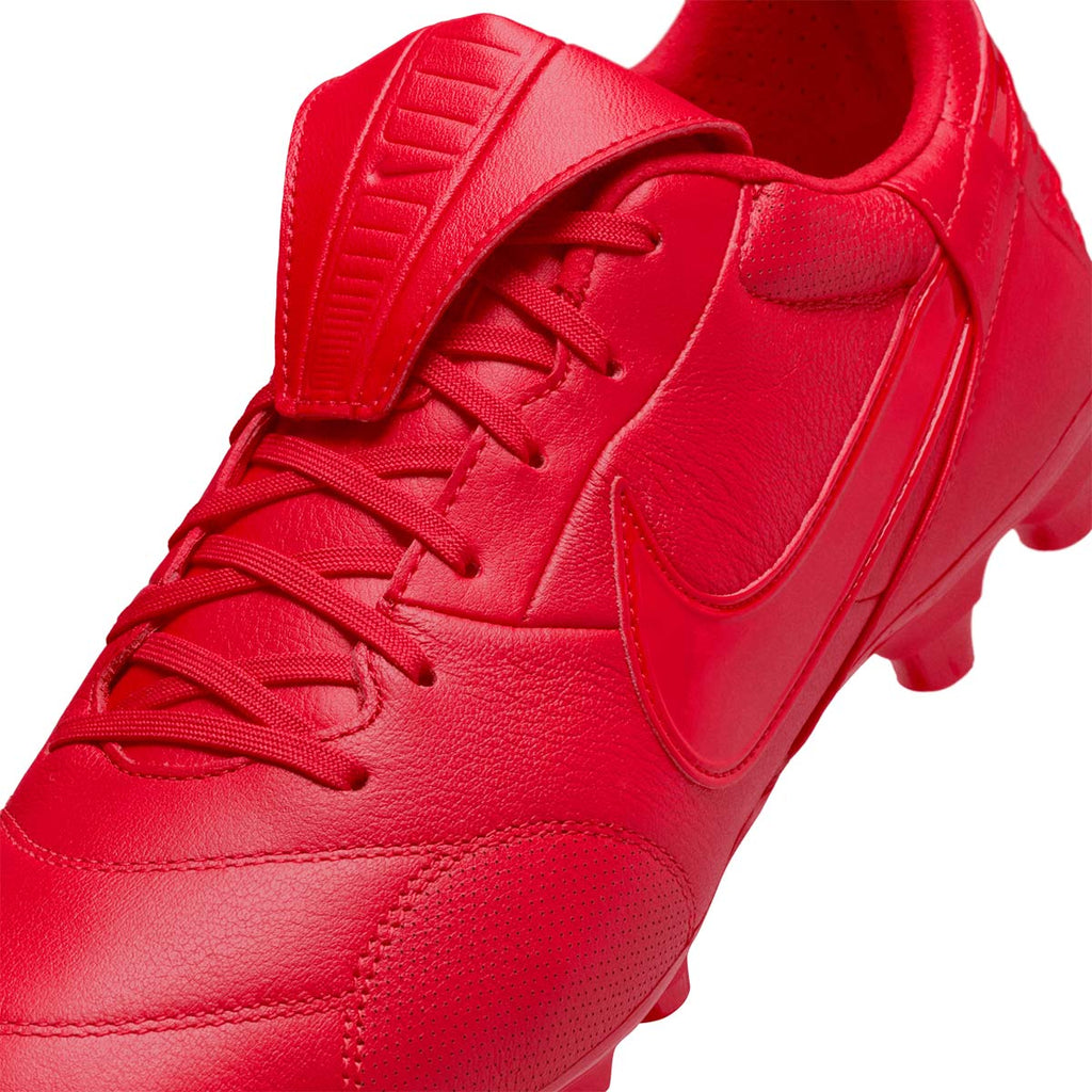 NIKE PREMIER III FG - FIRE RED/WHITE