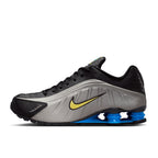 NIKE SHOX R4 BRAZIL - BLACK/CANARY/MTLC PEWTER/LT PHOTO BLUE