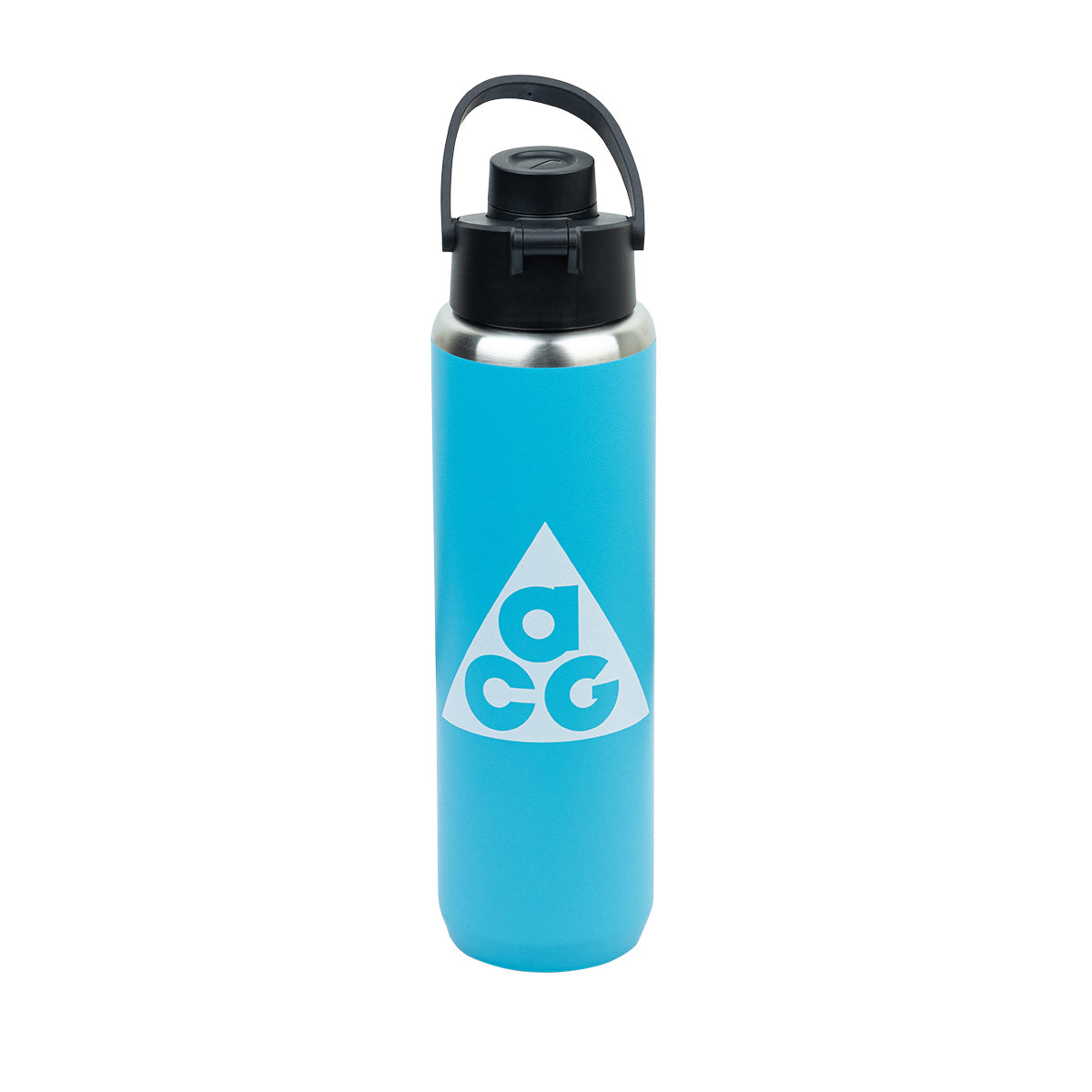 NIKE SS RECHARGE CHUG BOTTLE 24 OZ GRAPHIC ACG - BALTICBLUE/BLACK/SUMMITWHITE