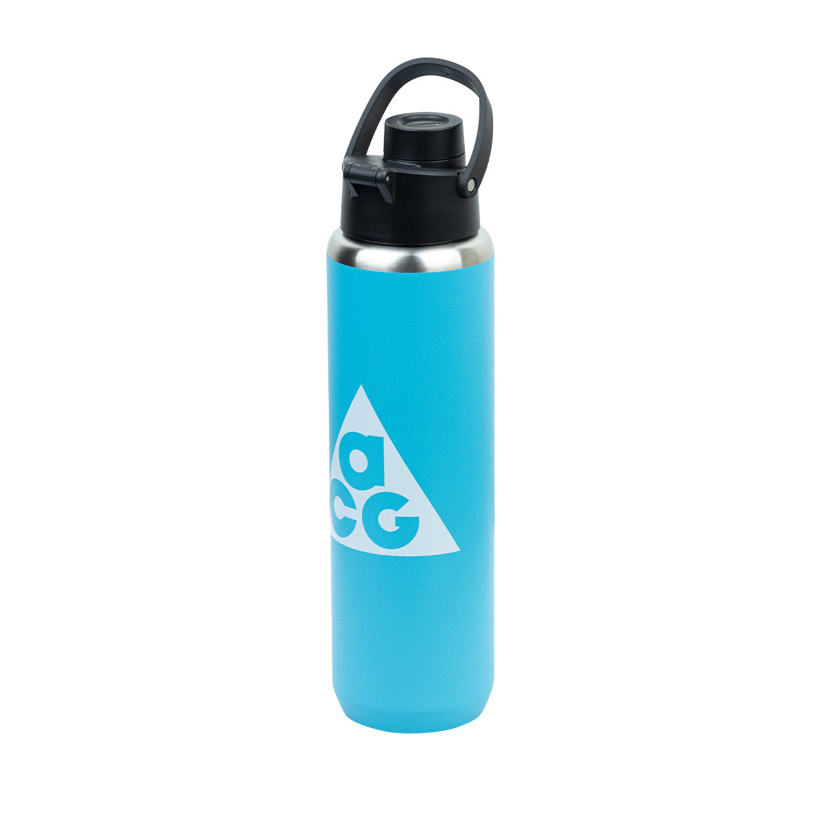 NIKE SS RECHARGE CHUG BOTTLE 24 OZ GRAPHIC ACG - BALTICBLUE/BLACK/SUMMITWHITE