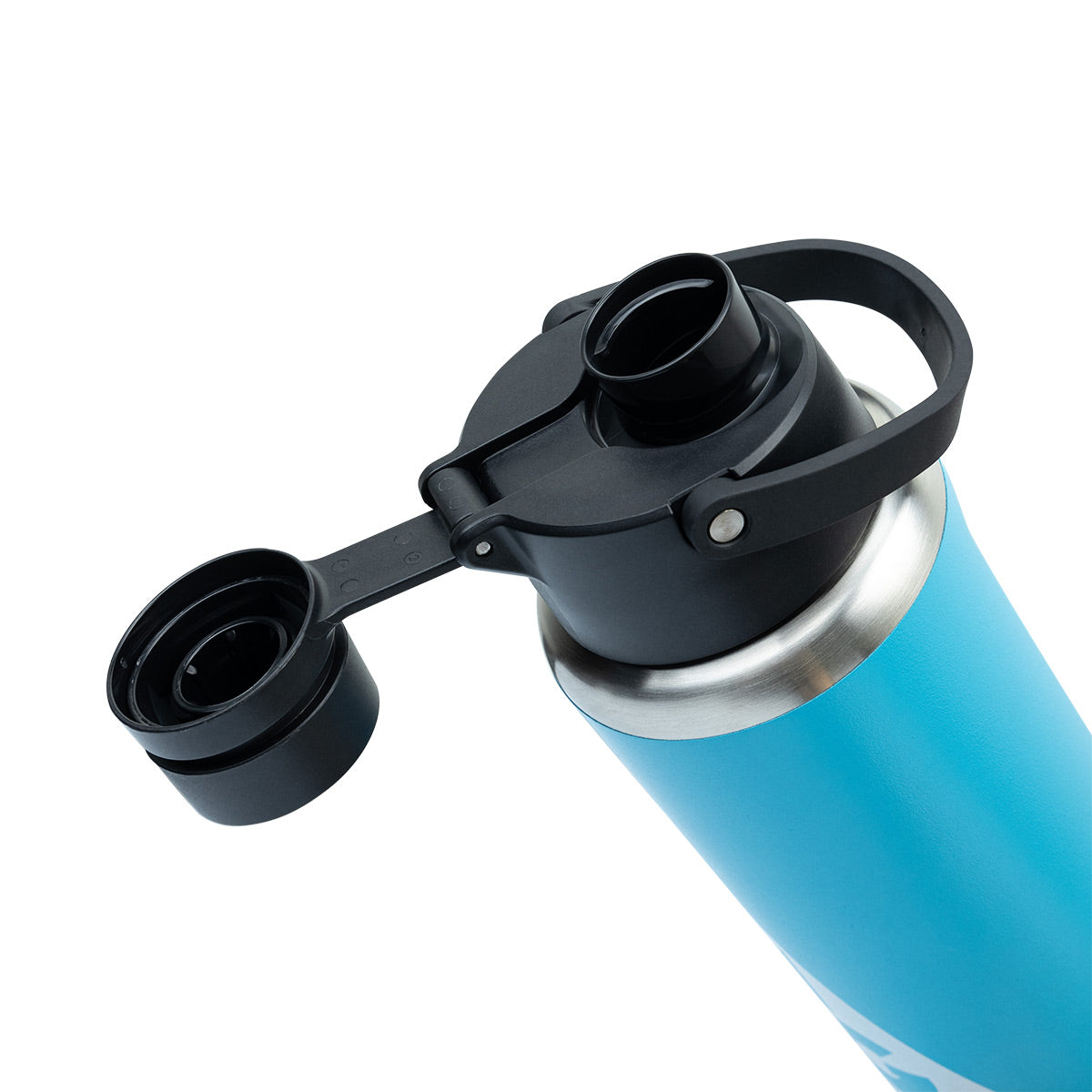 NIKE SS RECHARGE CHUG BOTTLE 24 OZ GRAPHIC ACG - BALTICBLUE/BLACK/SUMMITWHITE