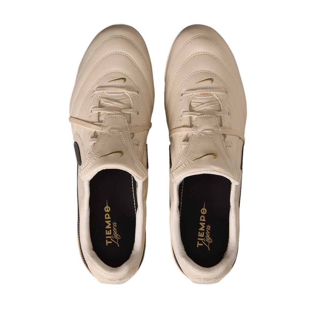 NIKE TIEMPO LIGERA PRO FT FG - PEARL WHITE/DARK OBSIDIAN
