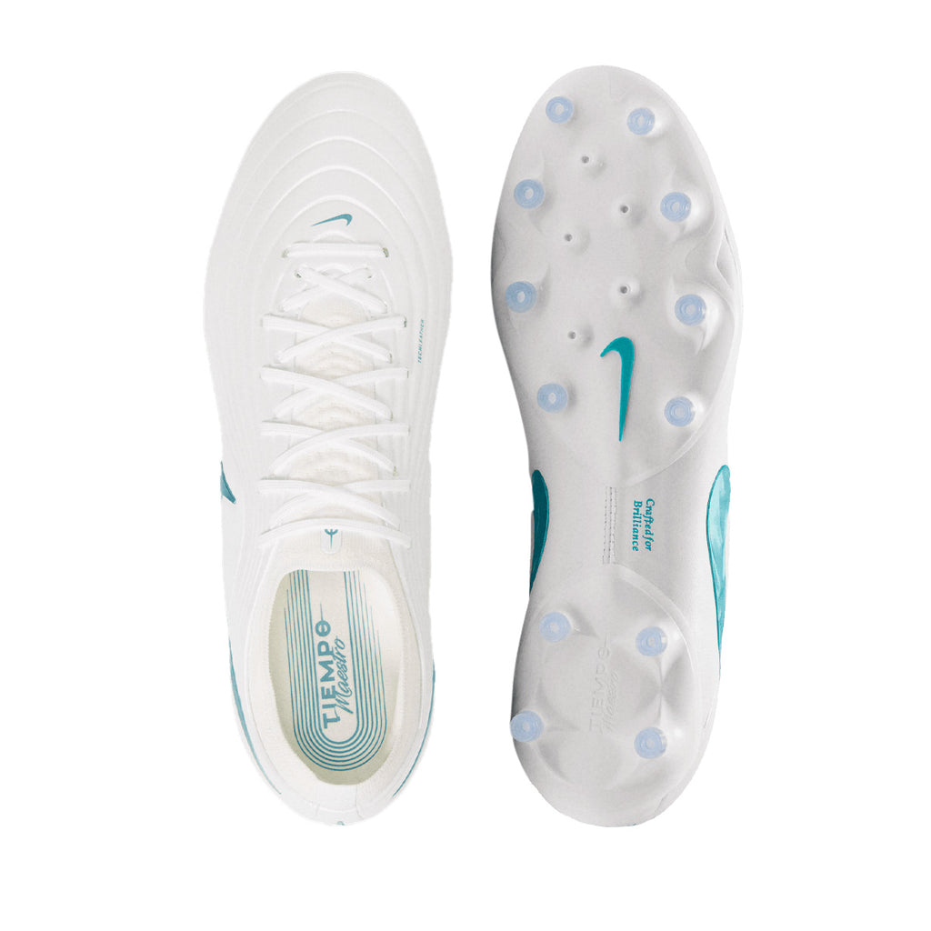 NIKE TIEMPO MAESTRO ELITE AG PRO - WHITE/DUSTY CACTUS/WHITE