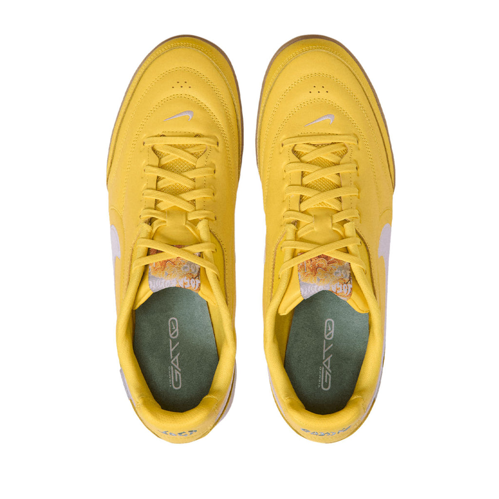 NIKE TIEMPO STREETGATO JOGA BONITO IC - CHROME YELLOW/WHITE/GUM MED BROWN