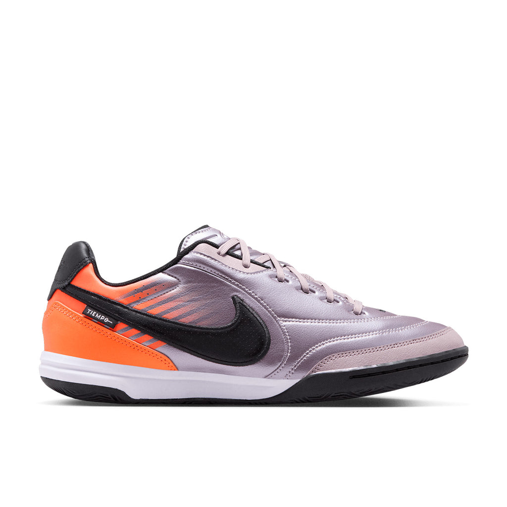 NIKE TIEMPO STREETGATO PRM HERITAGE IC - BLEACHED LILAC/BLACK/TOTAL ORANGE