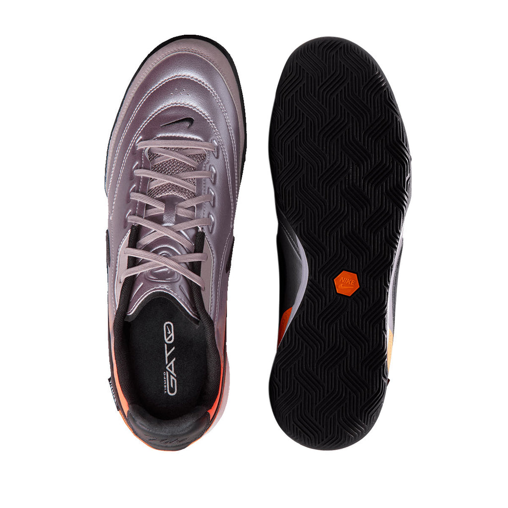 NIKE TIEMPO STREETGATO PRM HERITAGE IC - BLEACHED LILAC/BLACK/TOTAL ORANGE