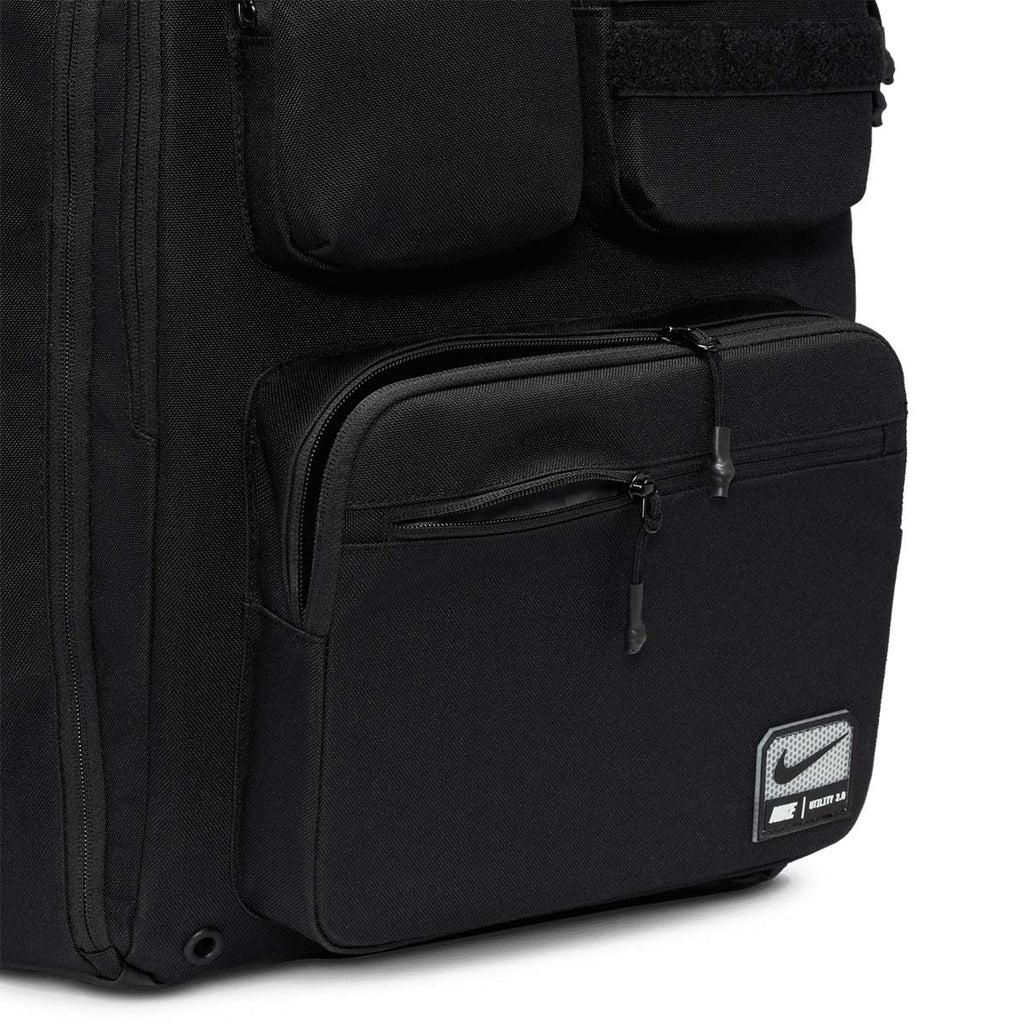 NIKE UTILITY POWER BACKPACK (33L) - BLACK/BLACK/WHITE