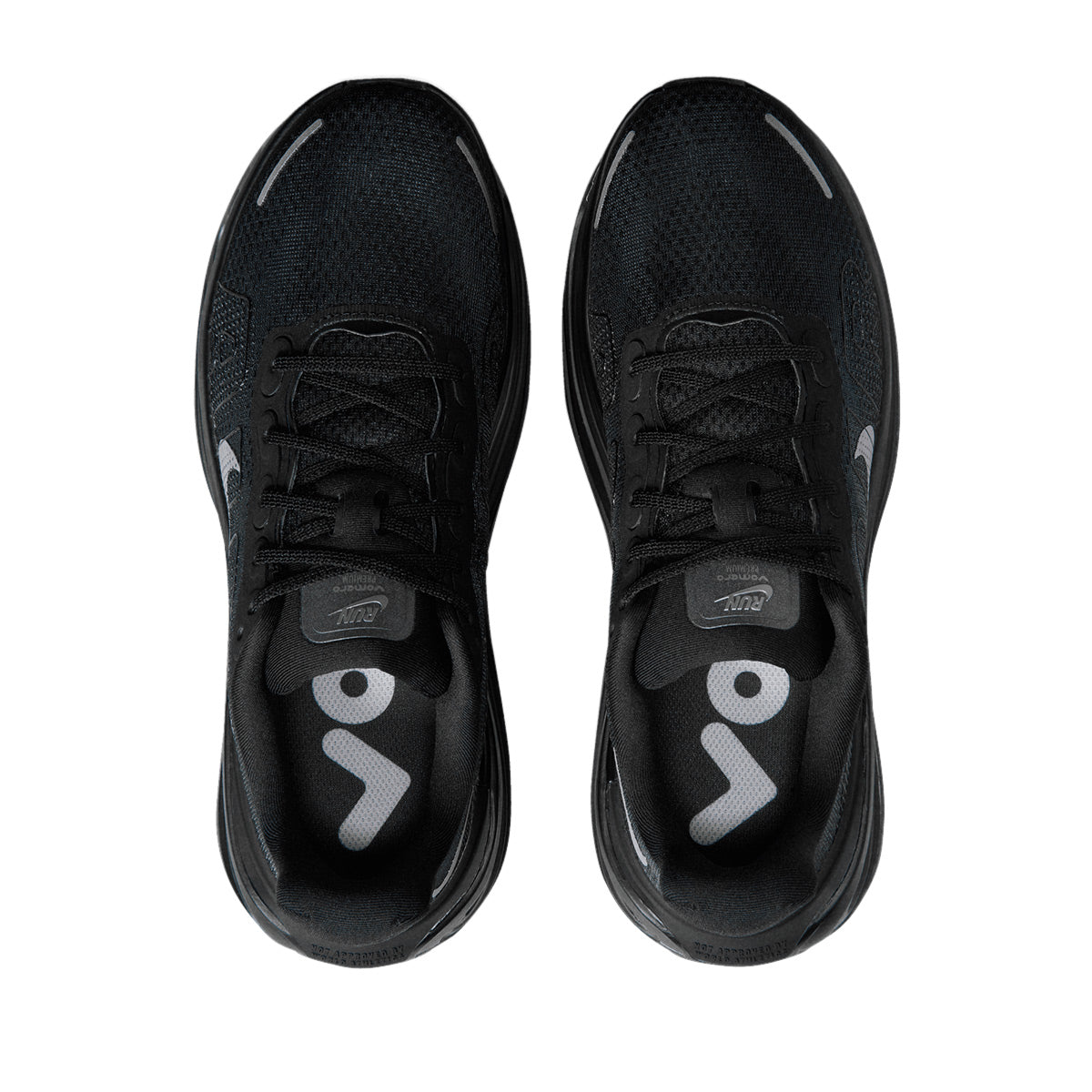 NIKE WOMEN VOMERO PREMIUM - BLACK/METALLICSILVER/OFFNOIR