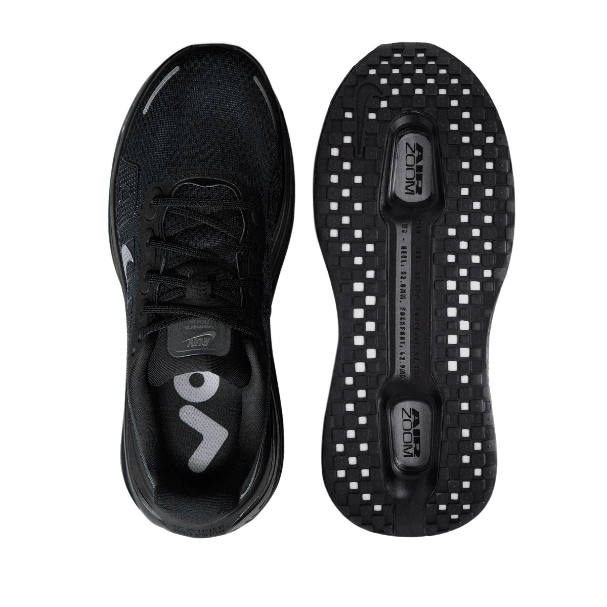NIKE WOMEN VOMERO PREMIUM - BLACK/METALLICSILVER/OFFNOIR