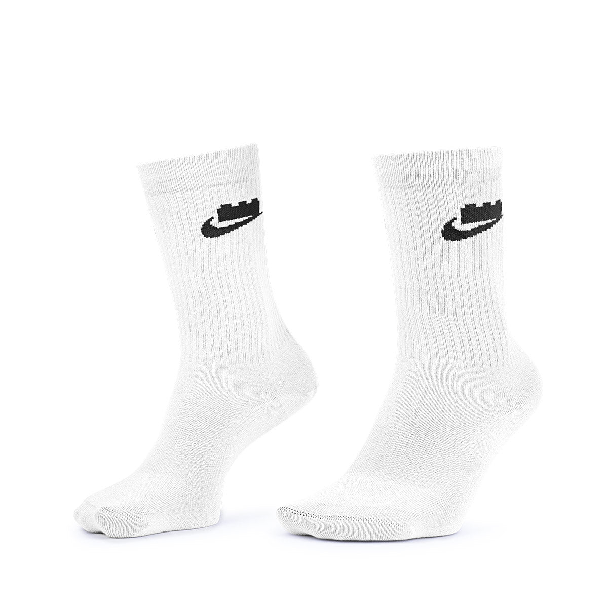 NIKE X LEGO EVERYDAY CUSHIONED CREW 3 PAIRS - MULTI COLOR