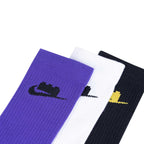 NIKE X LEGO EVERYDAY CUSHIONED CREW 3 PAIRS - MULTI COLOR