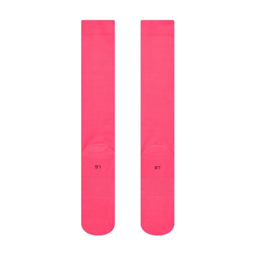 NIKE X LEGO JAGUAR CREW SOCKS - HYPER PINK/RUSH RED/METALLIC SILVER