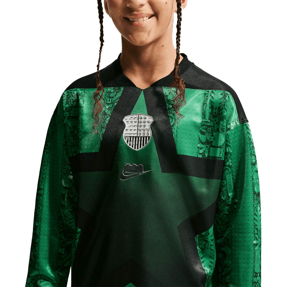 NIKE X LEGO KIDS GK JERSEY - BLACK