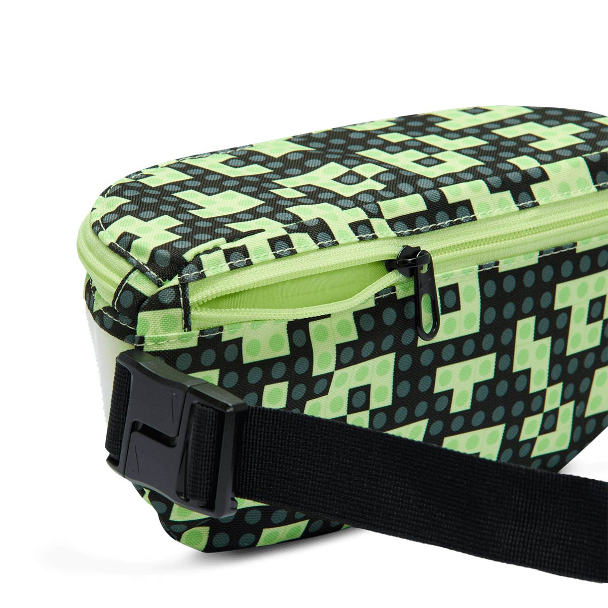 NIKE X LEGO WAISTPACK BAG - LT LIQUID LIME/BLACK/METALLIC SILVER