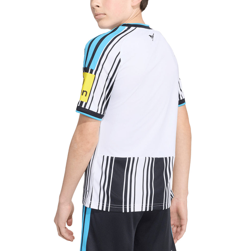 ADIDAS NEWCASTLE UNITED 2026/2027 HOME KIDS JERSEY - WHITE/BLACK